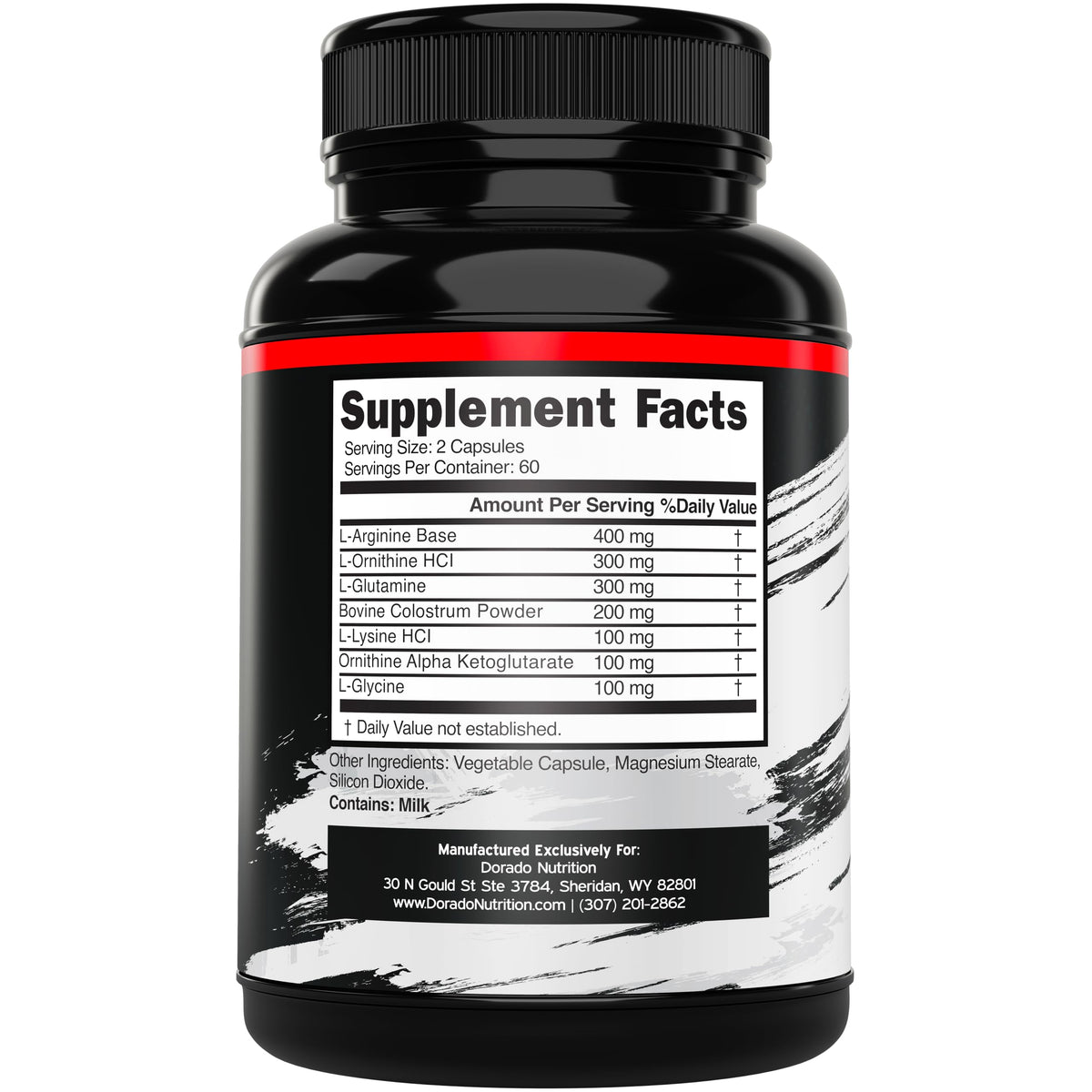 DORADO NUTRITION HGH Supplement for Muscle Growth - 120 Capsules - image 2
