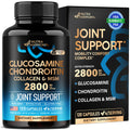 NUTRAHARMONY Glucosamine Chondroitin MSM Collagen Joint Support - 120 Capsules