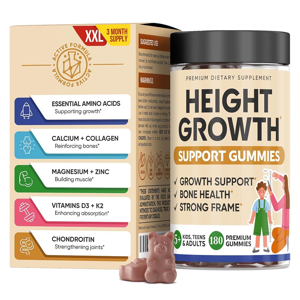 HighSpot Height Growth Increase Vitamin Gummies