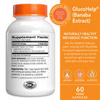 Botanic Choice GlucoHelp Banaba Leaf Extract - 60 Capsules - image 2