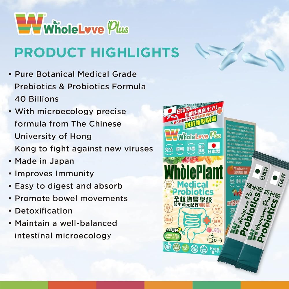 NOTO WholeLovePlus Probiotics for Women & Men - 30 Sachets - image 7