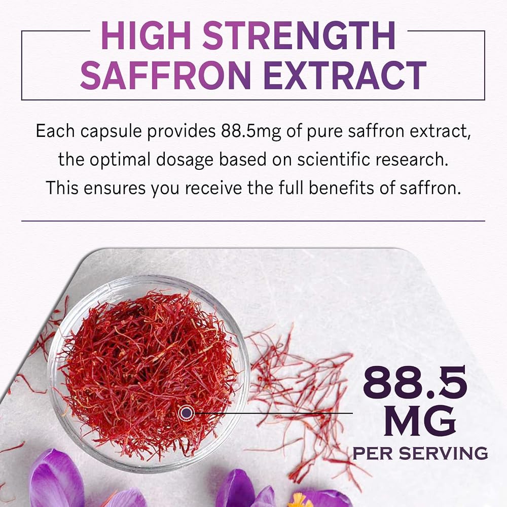 Ulmubra Liposomal Saffron Supplements 88.5 mg