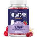 MAV NUTRITION Kids Melatonin Gummies Sleep Support 1 mg - 60 Gummies