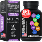 BIOACTIVE LABS Multi Collagen Complex DHT Blocker - 90 Capsules