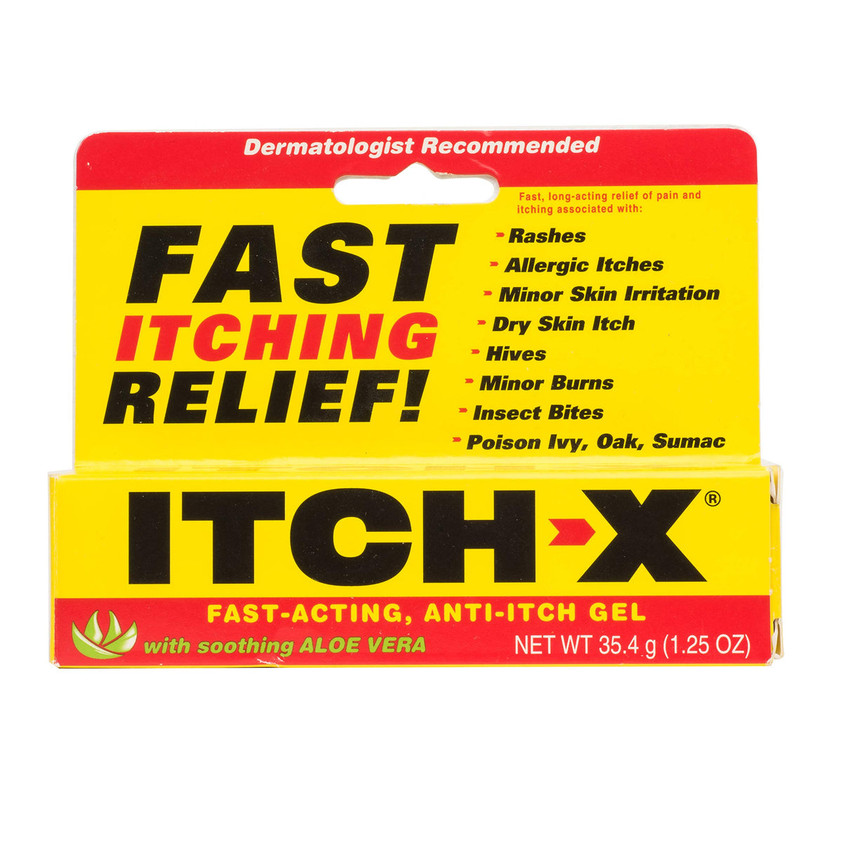 Itch-x Fast-Acting Anti-Itch Gel - 1.25 oz