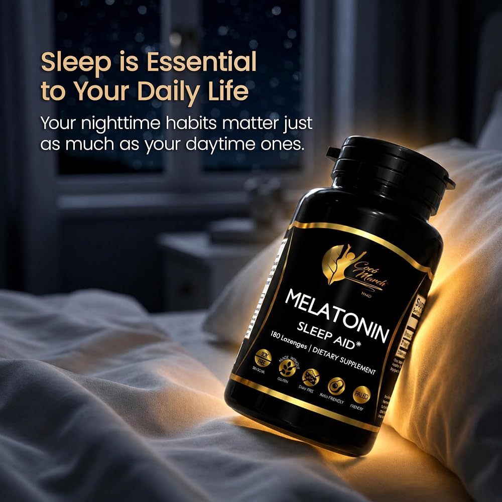 Cocó March N.M.D Melatonin 3 mg Chewable Tablets - 180 Lozenges - image 2