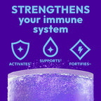 Emergen-C Immune+ Elderberry Immune Support Powder - 18 Count - image 2