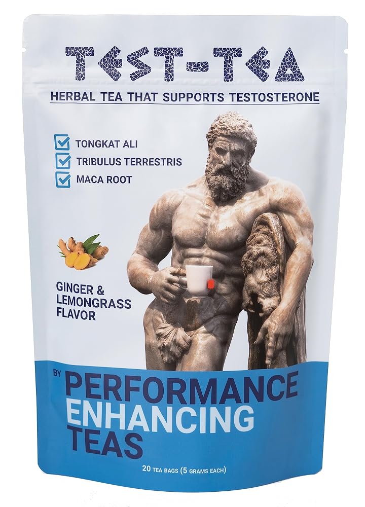 Performance Enhancing Teas Test-Tea Testosterone Boosting Herbal Tea - 20 Pack