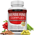 Toplux Berberine with Ceylon Cinnamon & Bitter Melon - 90 Capsules