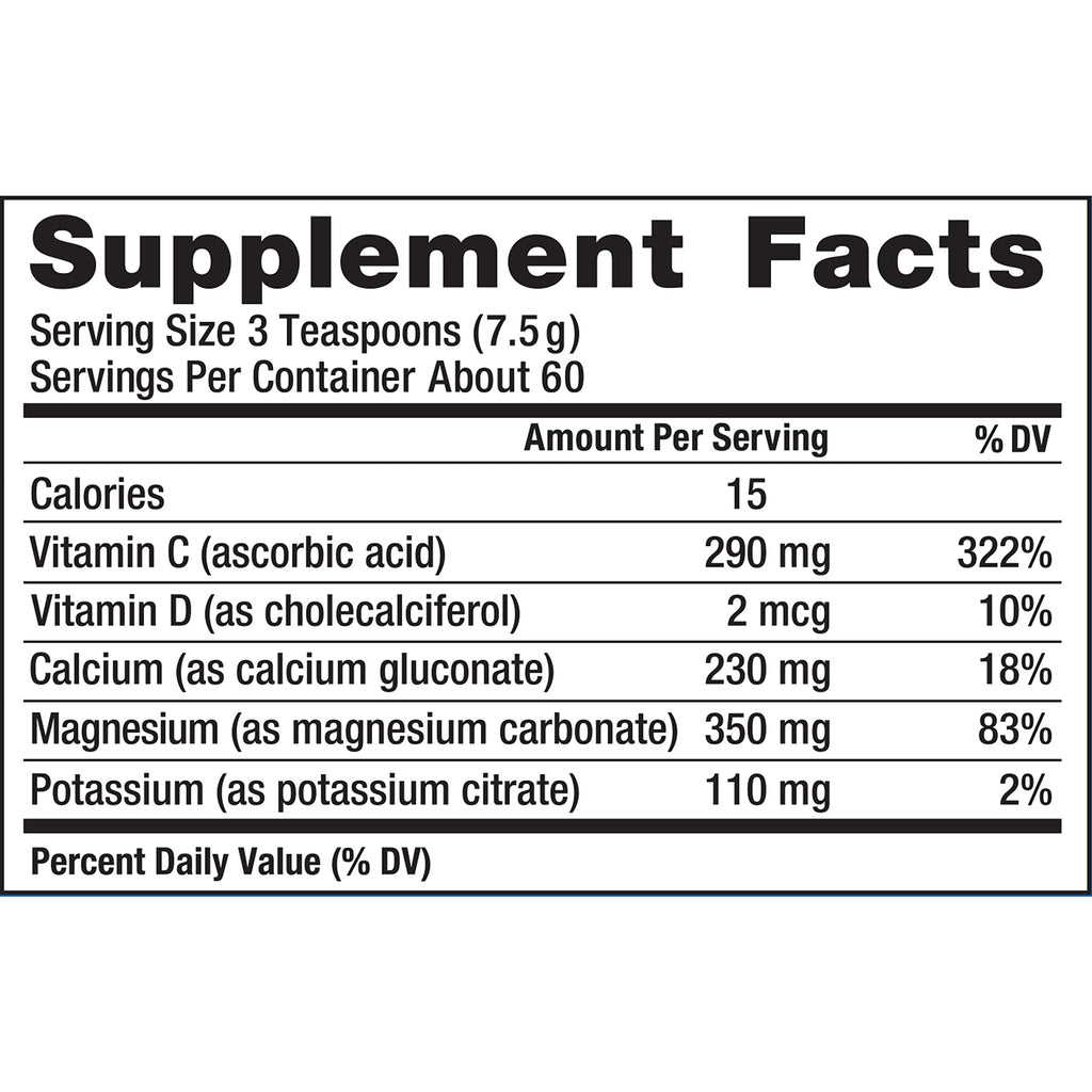 Natural Vitality Calm Magnesium Powder Watermelon - 16 oz - image 12