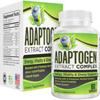 Elevate Recovery Adaptogen Supplements 9-in-1 Blend - 60 Capsules