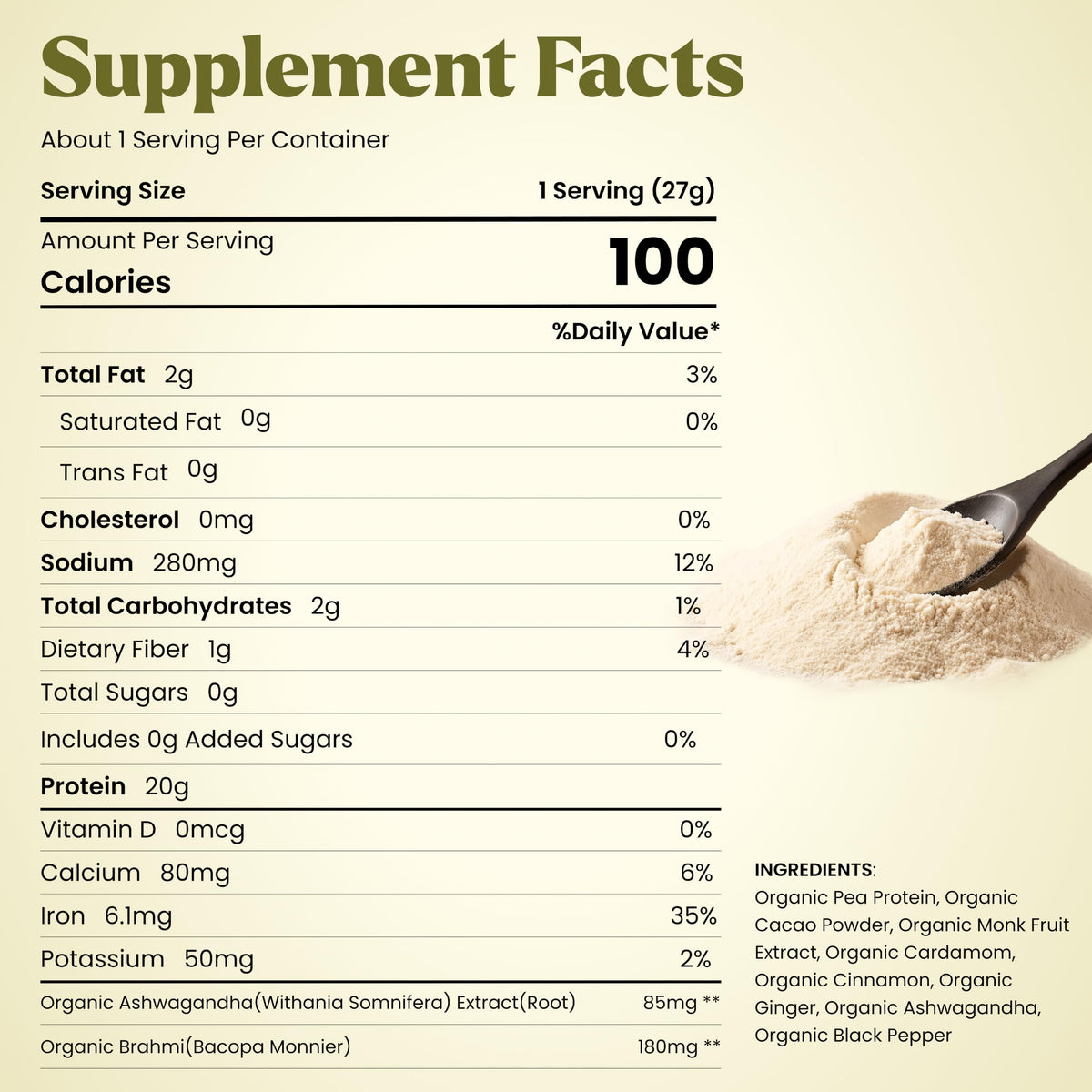 Elements Truffles Chai Spice Plant Protein Powder - 21 Servings - image 8