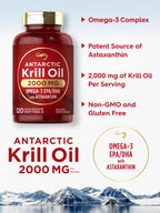 Carlyle Antarctic Krill Oil 2000mg - 120 Softgels - image 4