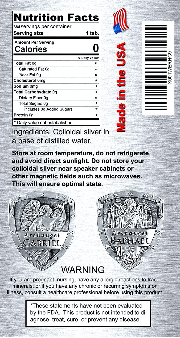 Angels Lab Colloidal Silver 10 PPM Nano Liquid - 64 fl oz - image 3