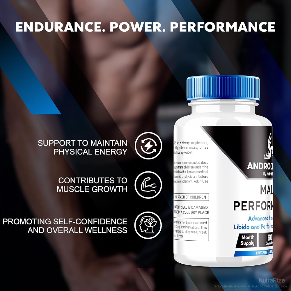 NutraRize AndroCharge Multivitamin for Men - 120 Capsules - image 6