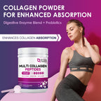 NATURE TARGET Multi Collagen Peptides Powder - 35 Servings - image 5