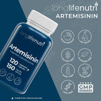 LongLifeNutri Artemisinin 150mg Sweet Wormwood - 120 Vegetarian Capsules - image 7