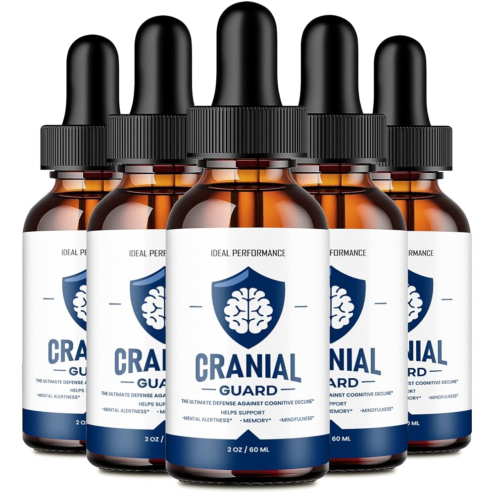 IDEAL PERFORMANCE Cranial Guard Drops Blood Formula Support - 5 Pack