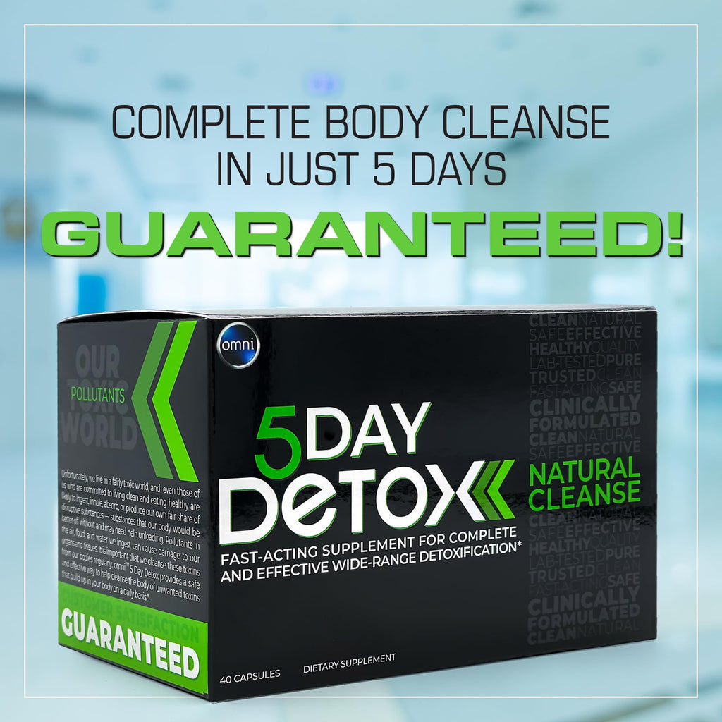 Wellgenix Omni 5 Day Detox Cleanse - Premium Natural Body Detox - image 6