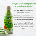 JUAL Healthy Organic Aloe Vera Juice drink- Grapefruit Flavor - Aloe