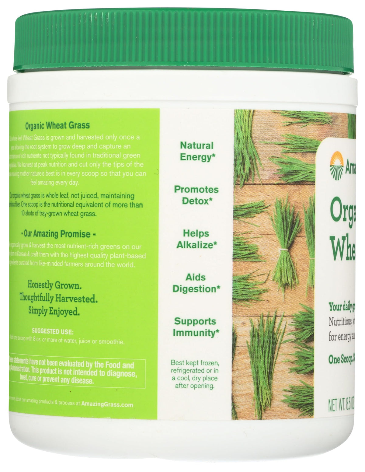 Amazing Grass Wheat Grass Powder, Whole-Leaf - 30 Servings - image 5