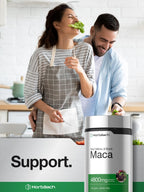 Horbäach Maca Root Capsules for Men and Women - 120 Capsules - image 6