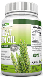 NutriONN Wheat Germ Oil 1130mg - 180 Softgels - image 5