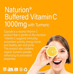 NATURION Buffered Vitamin C 1000 mg with Organic Turmeric