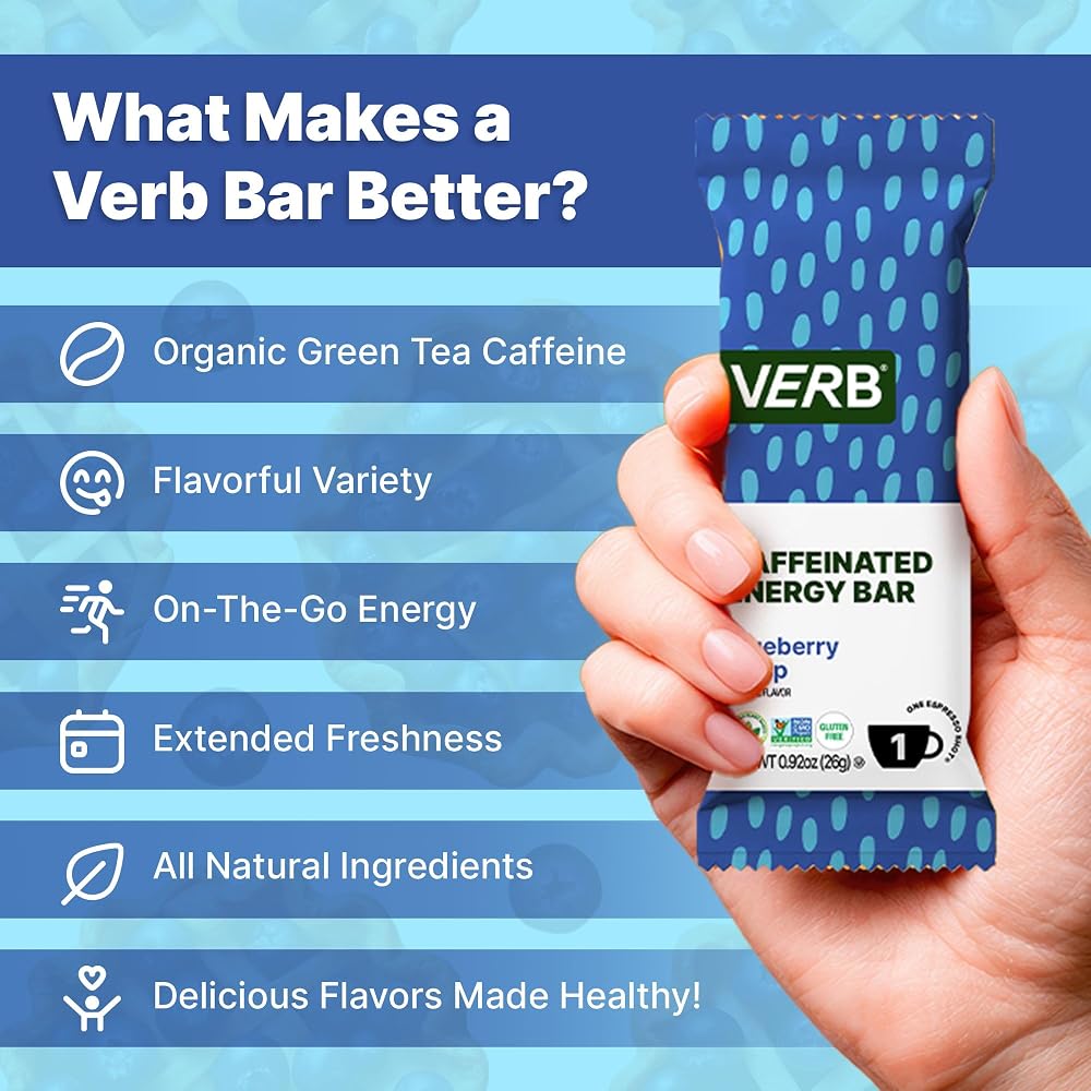 Verb Caffeinated Energy Bars