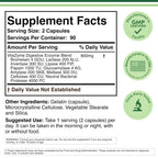 Double Wood Supplements Digestive Enzymes 800mg - 180 Capsules - image 2