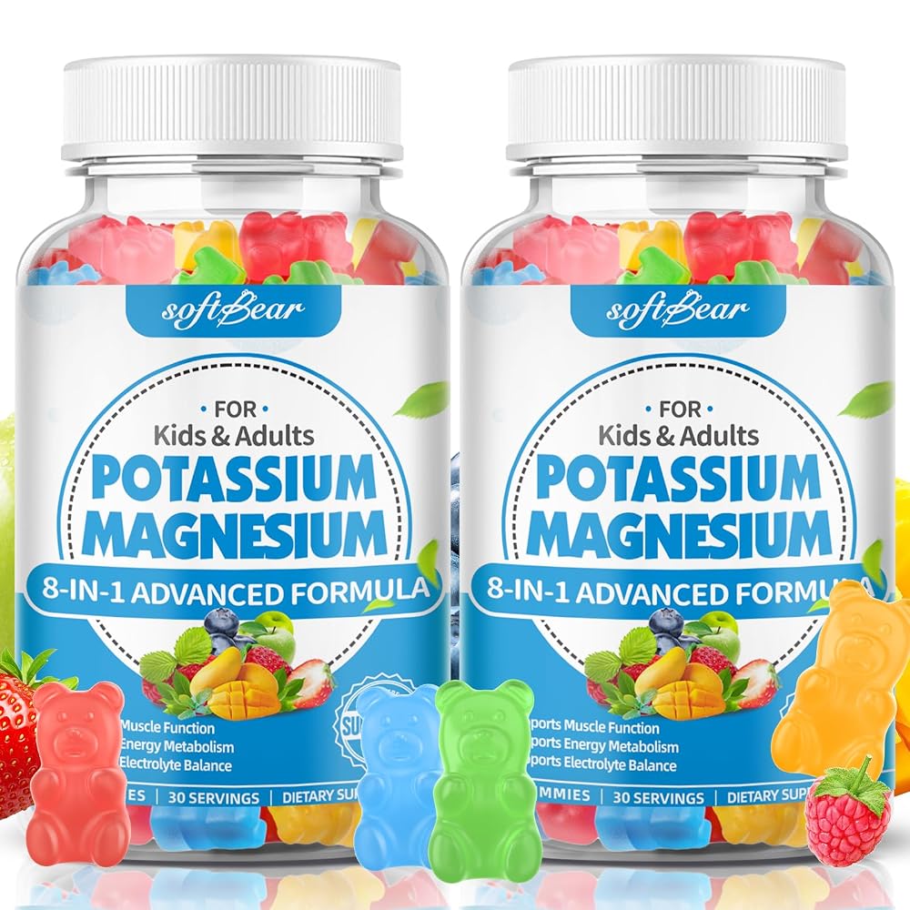 softbear Potassium Magnesium Supplement