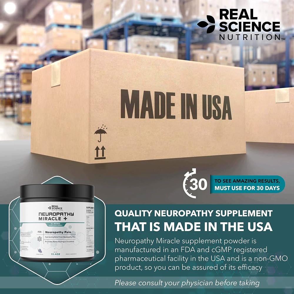 Real Science Nutrition Neuro Nerve Support Powder - 30 Servings - image 8