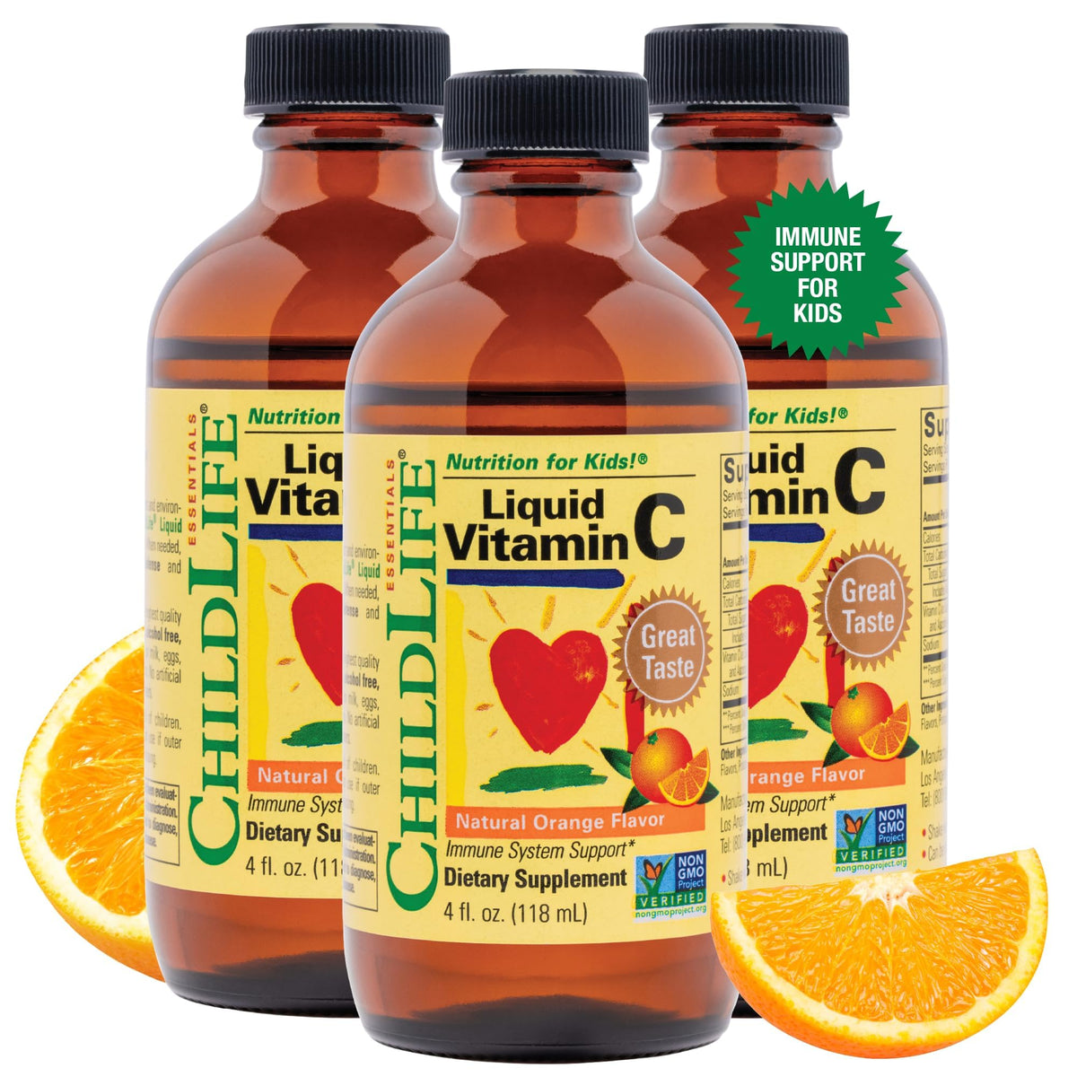 CHILDLIFE Essentials Kids Vitamin C - Liposomal Vitamin C Liquid