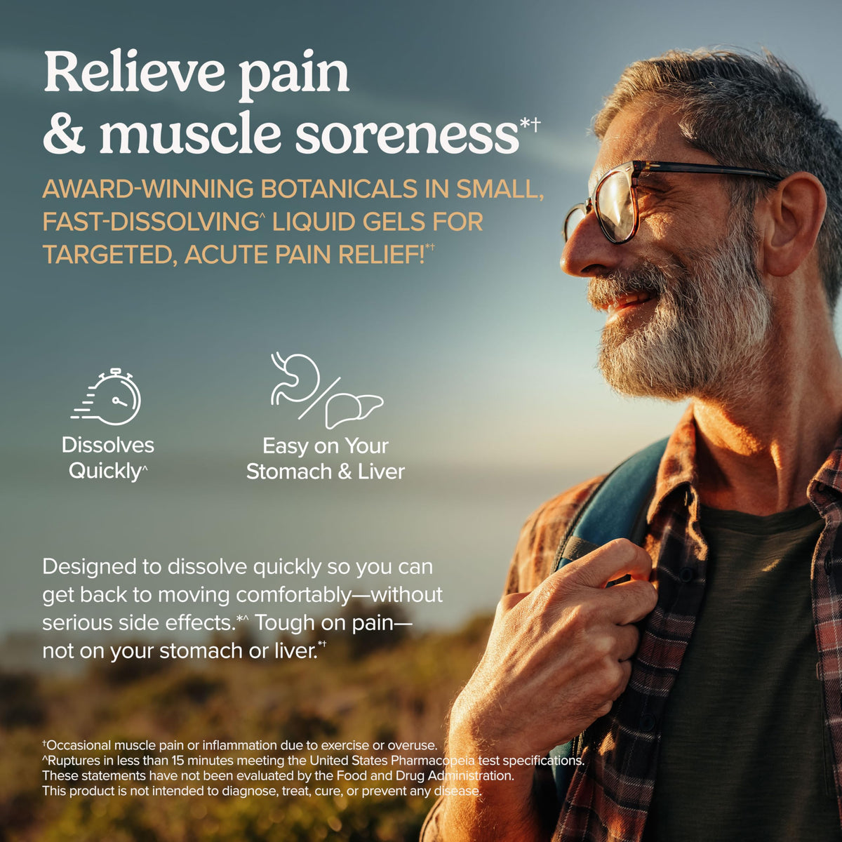 Terry Naturally CuraMed Acute Pain Relief - Supplement with BCM-95