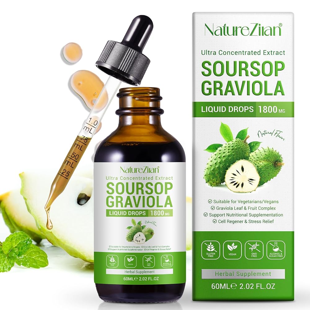 BHMSHY Soursop Bitters Liquid Extract - 2 Fl Oz