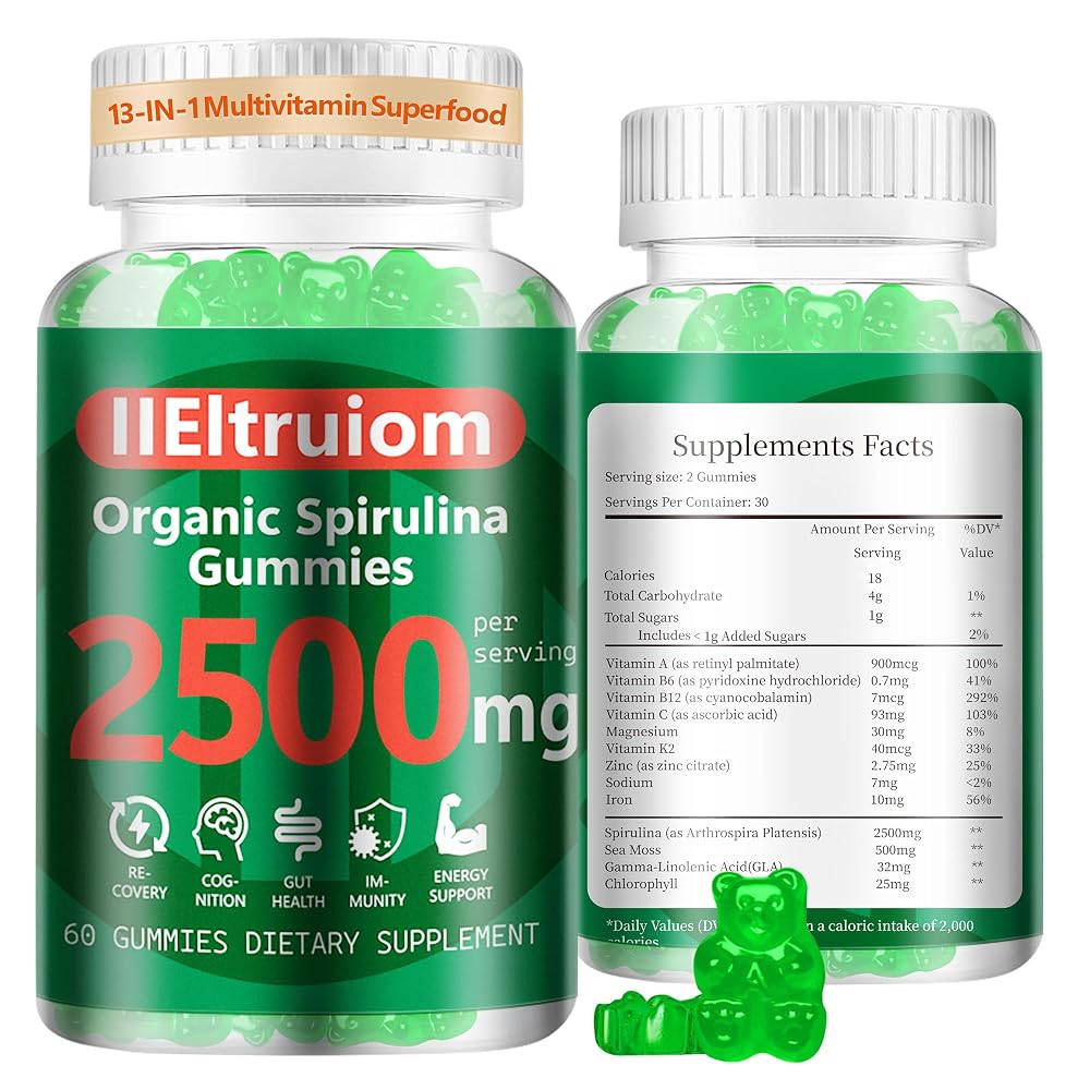 IIEltruiom Spirulina Gummies
