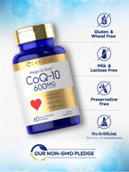 Carlyle CoQ10 600 mg Softgels - 60 Count - image 4