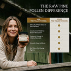 RAW Forest Foods Pine Pollen Powder Adaptogenic Tonic - 70g - image 6