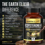 Earth Elixir Ecdysterone 900mg Muscle Building - 180 Capsules - image 5