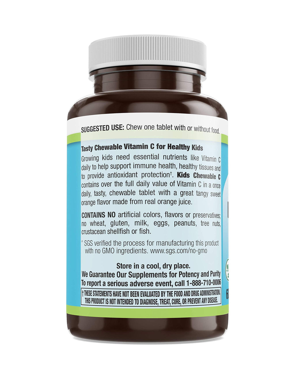 Livamed Kids Chewable C 100 mg - 60 Vegetarian Tablets - image 3