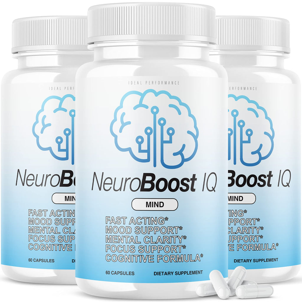 IDEAL PERFORMANCE Neuro Boost IQ Brain Supplement - 180 Capsules