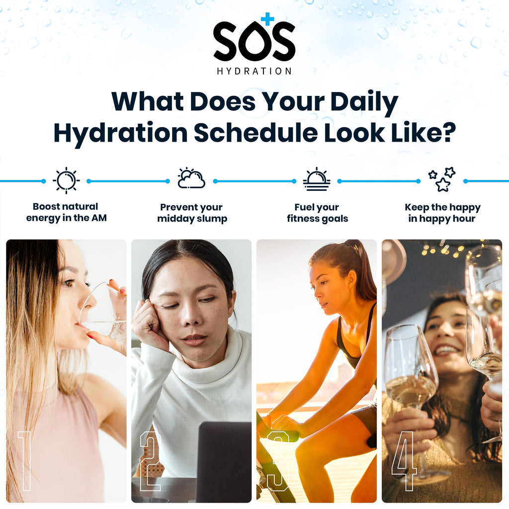 SOS Hydration Electrolyte Powder Drink Mix