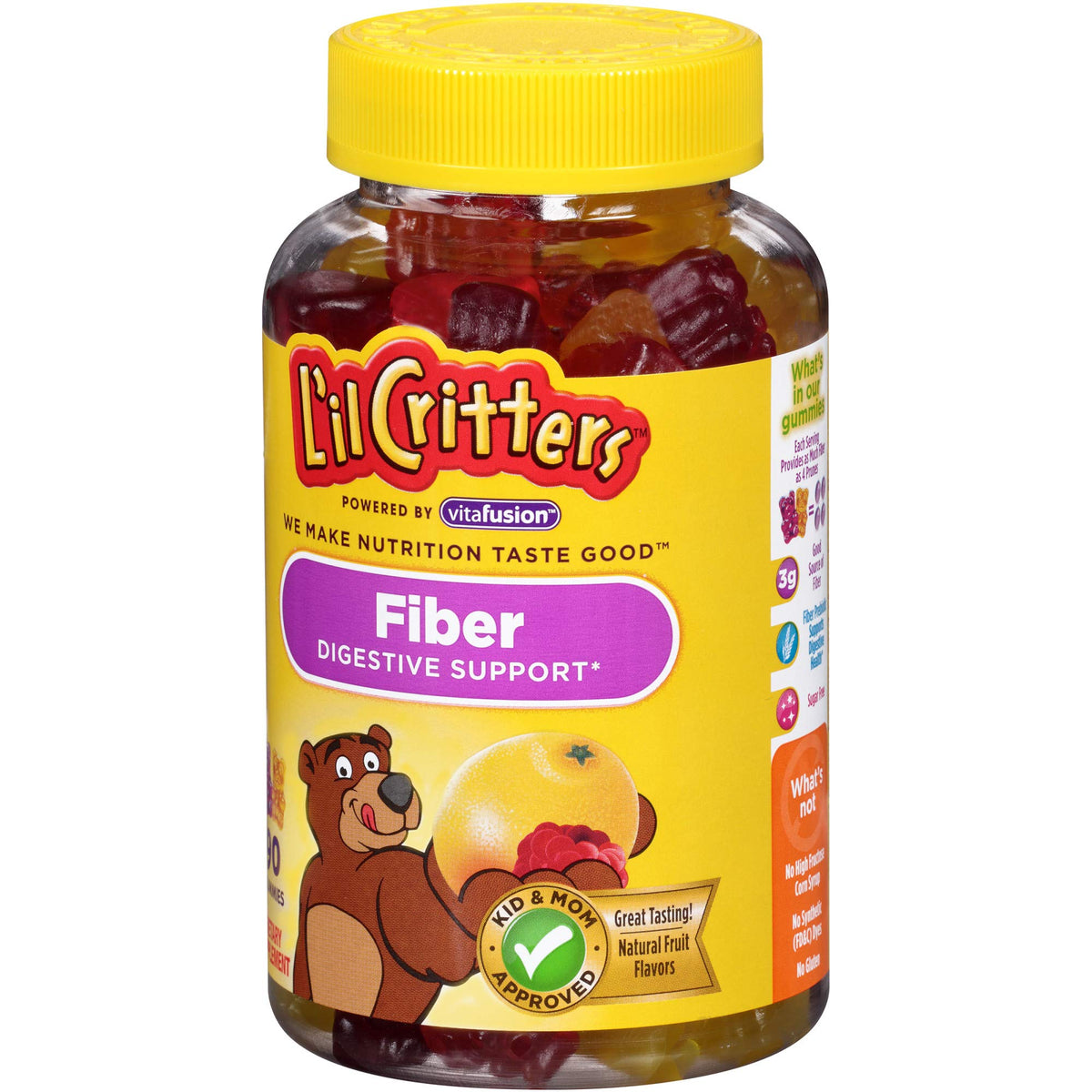 Lil Critters Fiber Gummy Bears - 90 Count - image 4