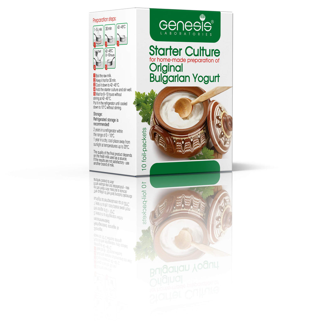 Genesis Bulgarian Yogurt Starter Culture - Natural Probiotic