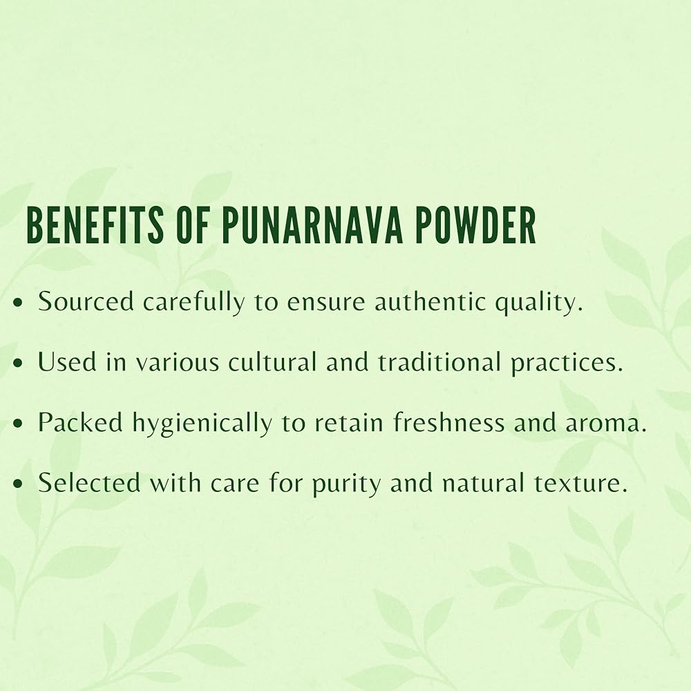 AYURVEDASHREE Punarnava Powder Herbal Supplement - 50 g - image 6