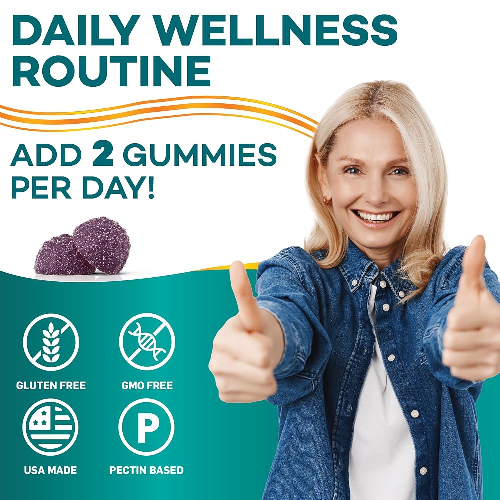 PAYÉ Zinc Gummies 50 mg Immune Support - 70 Gummies - image 6