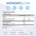 WONDERCOW Hair Skin and Nails Vitamins with Collagen - 90 Capsules - image 2