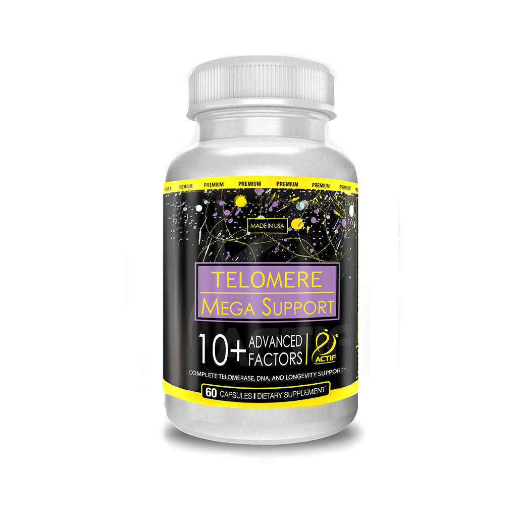 ACTIF Telomere Mega Support 10-in-1 Formula - 60 Capsules - image 2