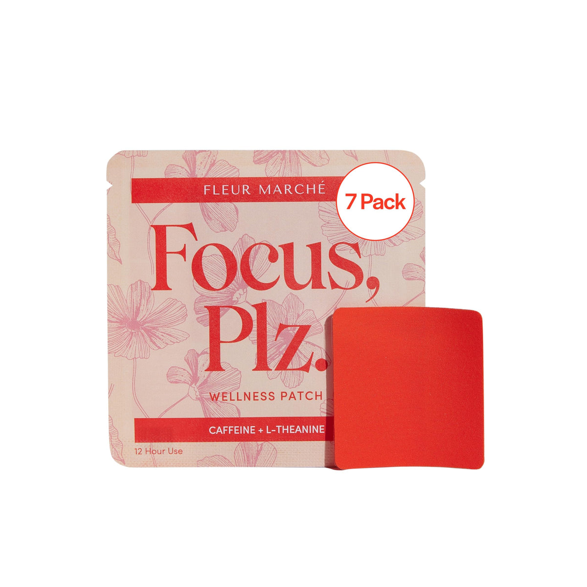 Fleur Marche Focus, Plz. Botanical Patch - Brain Boosting Focus Patch
