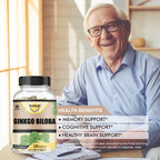 Happi Mi Nutrition Ginkgo Biloba 1800mg Memory Support - 120 Capsules - image 4